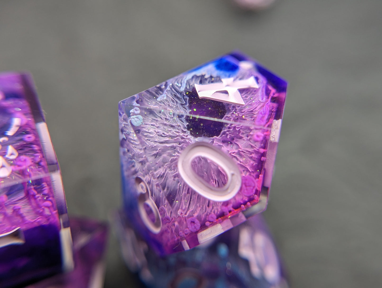 Lo-Fi Nebula Handmade Dice Set