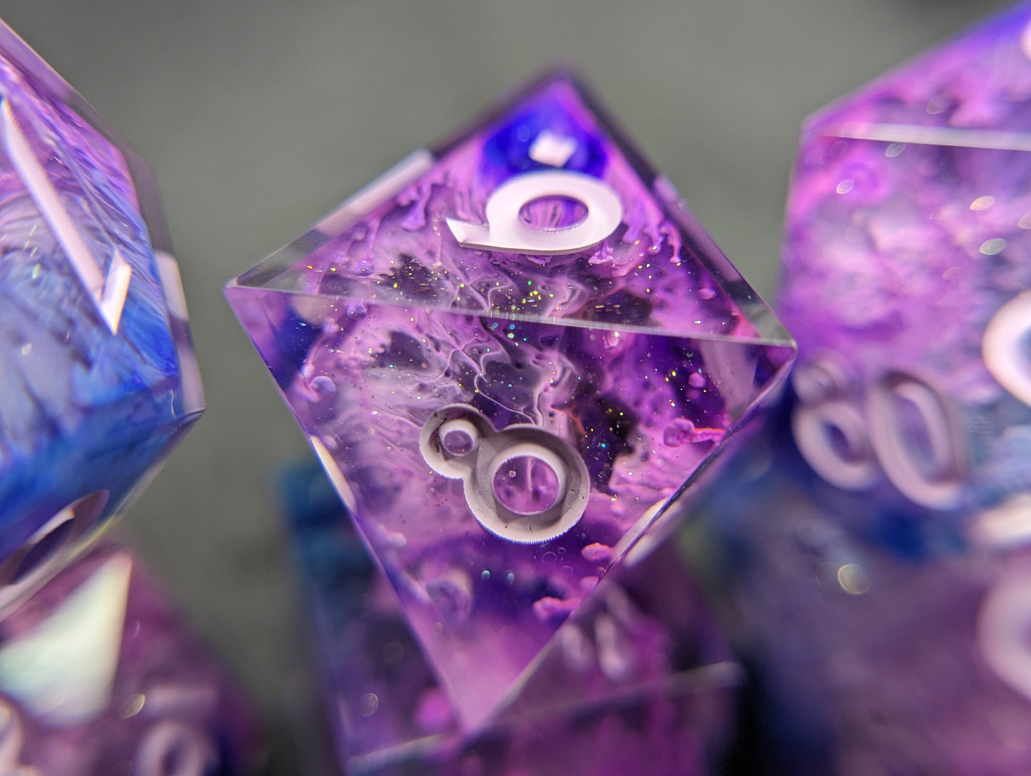 Lo-Fi Nebula Handmade Dice Set