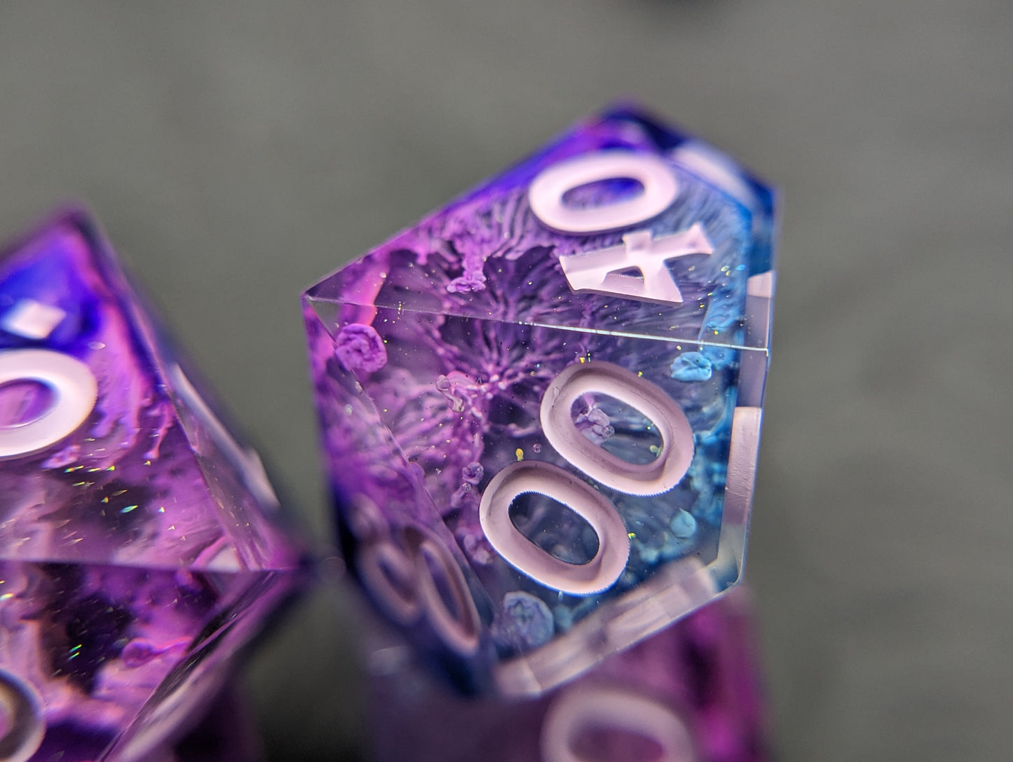 Lo-Fi Nebula Handmade Dice Set