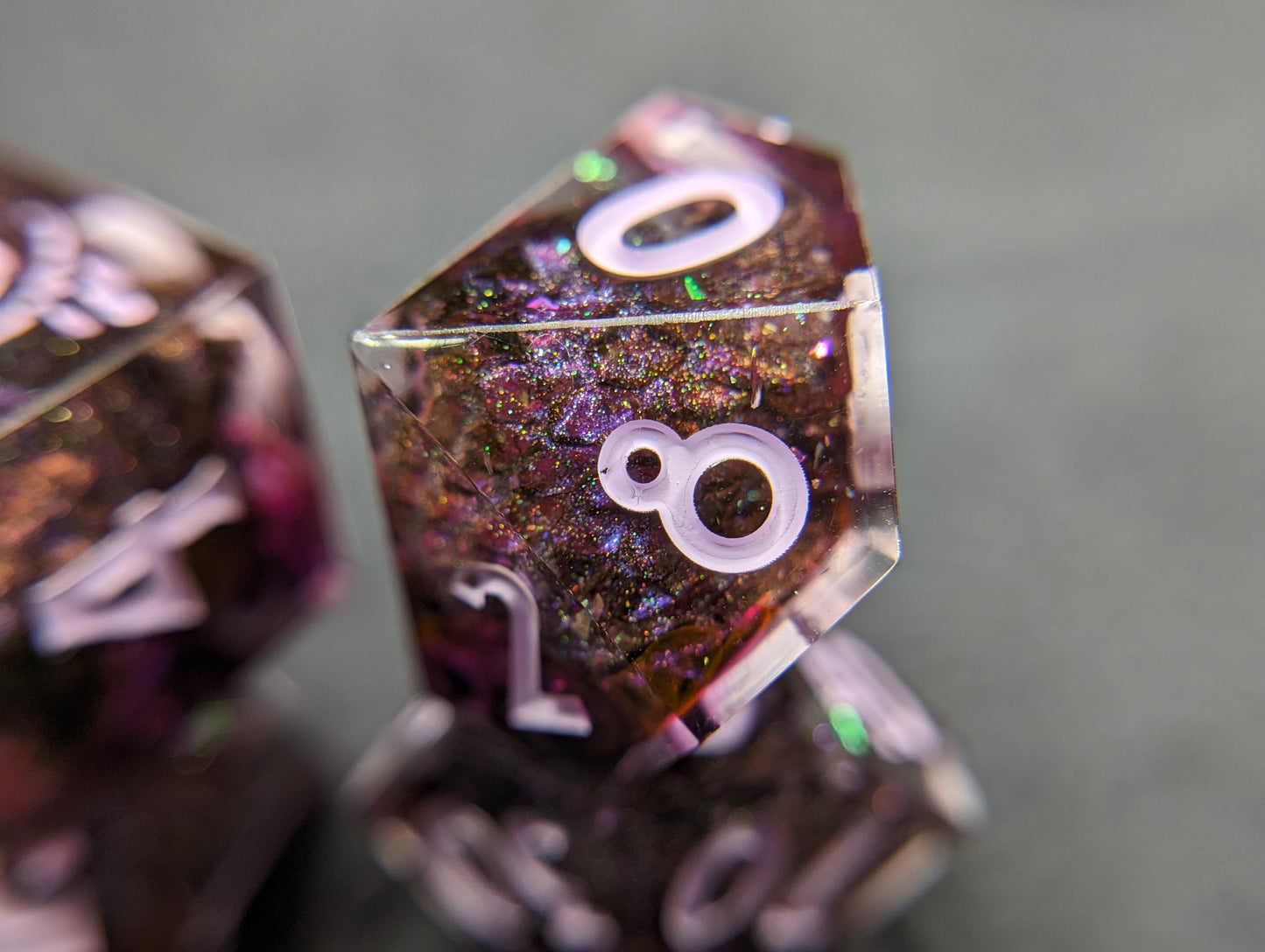 Astral Dragonborn Handmade Dice Set