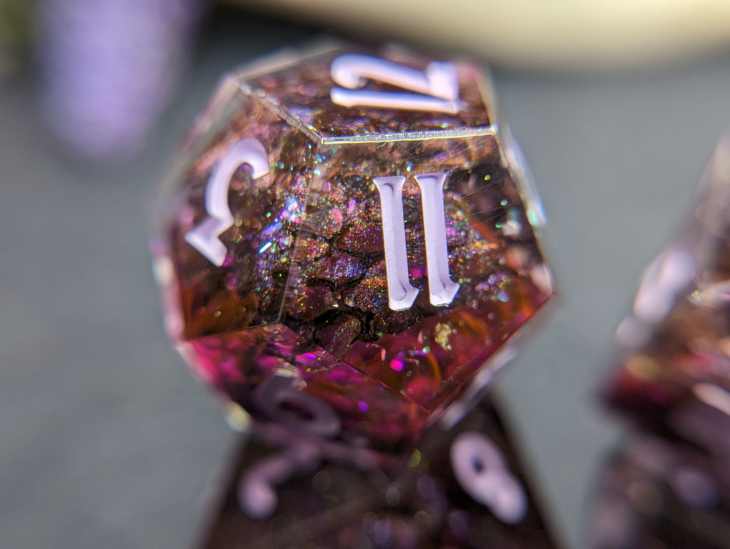 Astral Dragonborn Handmade Dice Set