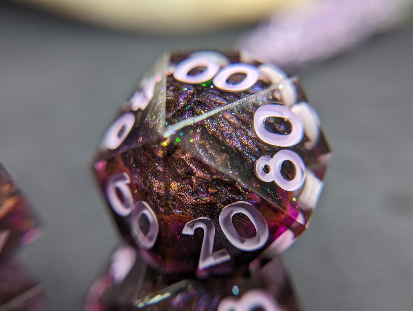 Astral Dragonborn Handmade Dice Set