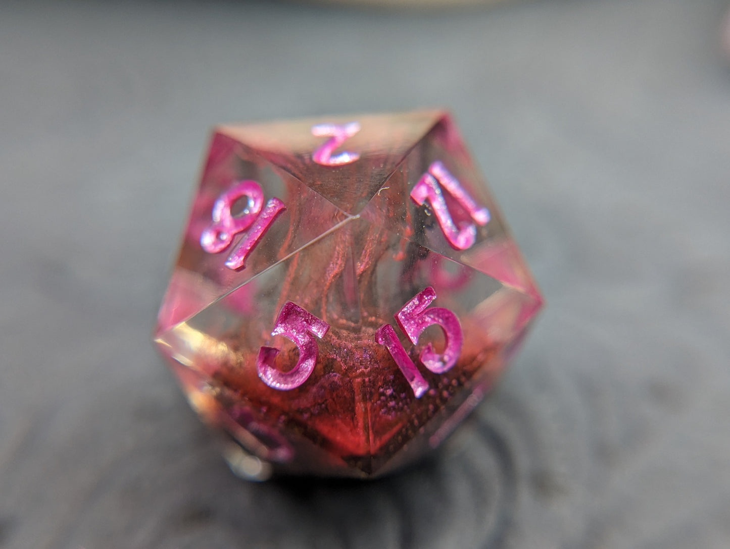 Red Dragon Soul d20 Single Dice
