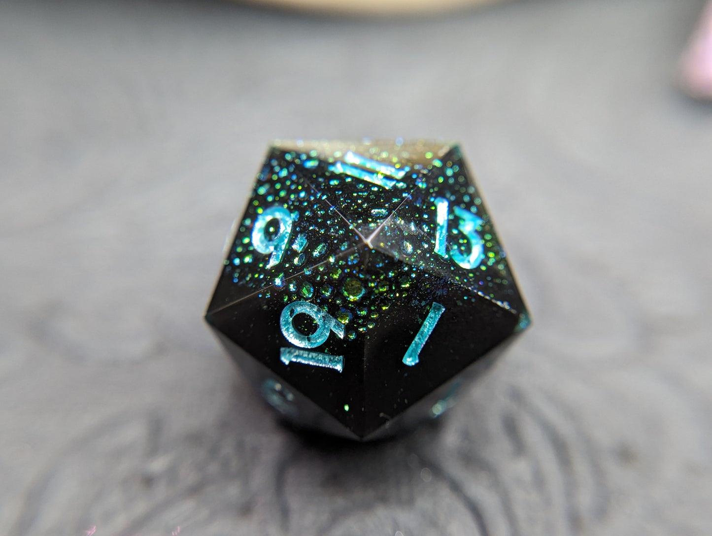 Black Dragon Soul d20 Single Dice