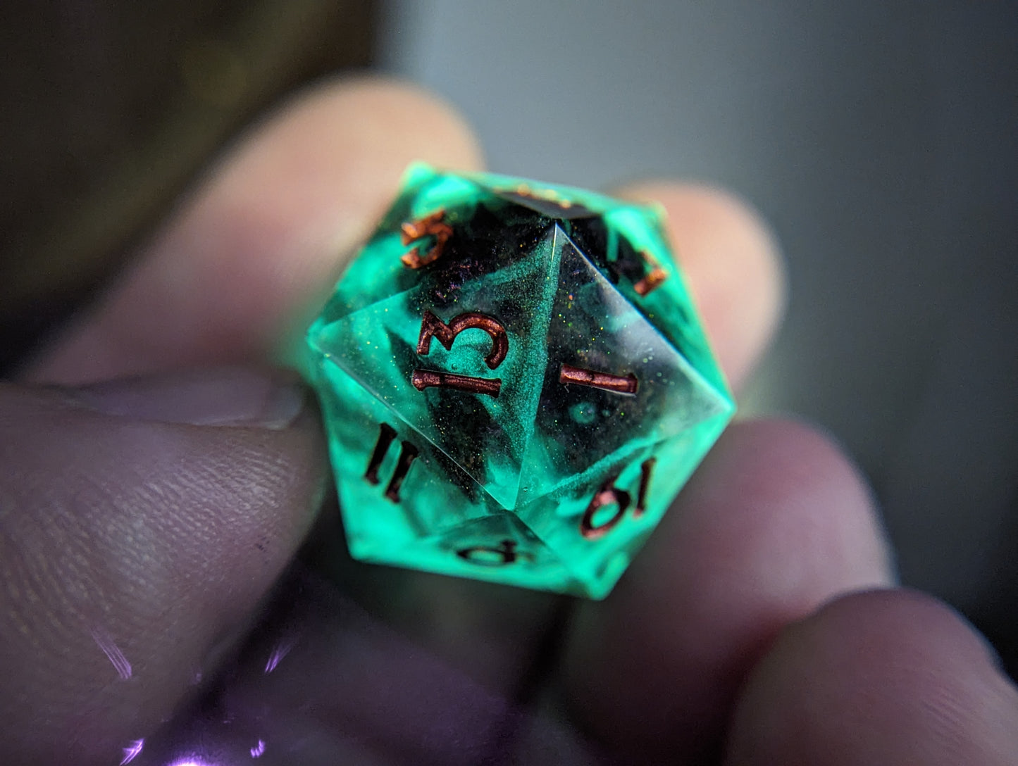 Dark Cosmos d20 Single Dice