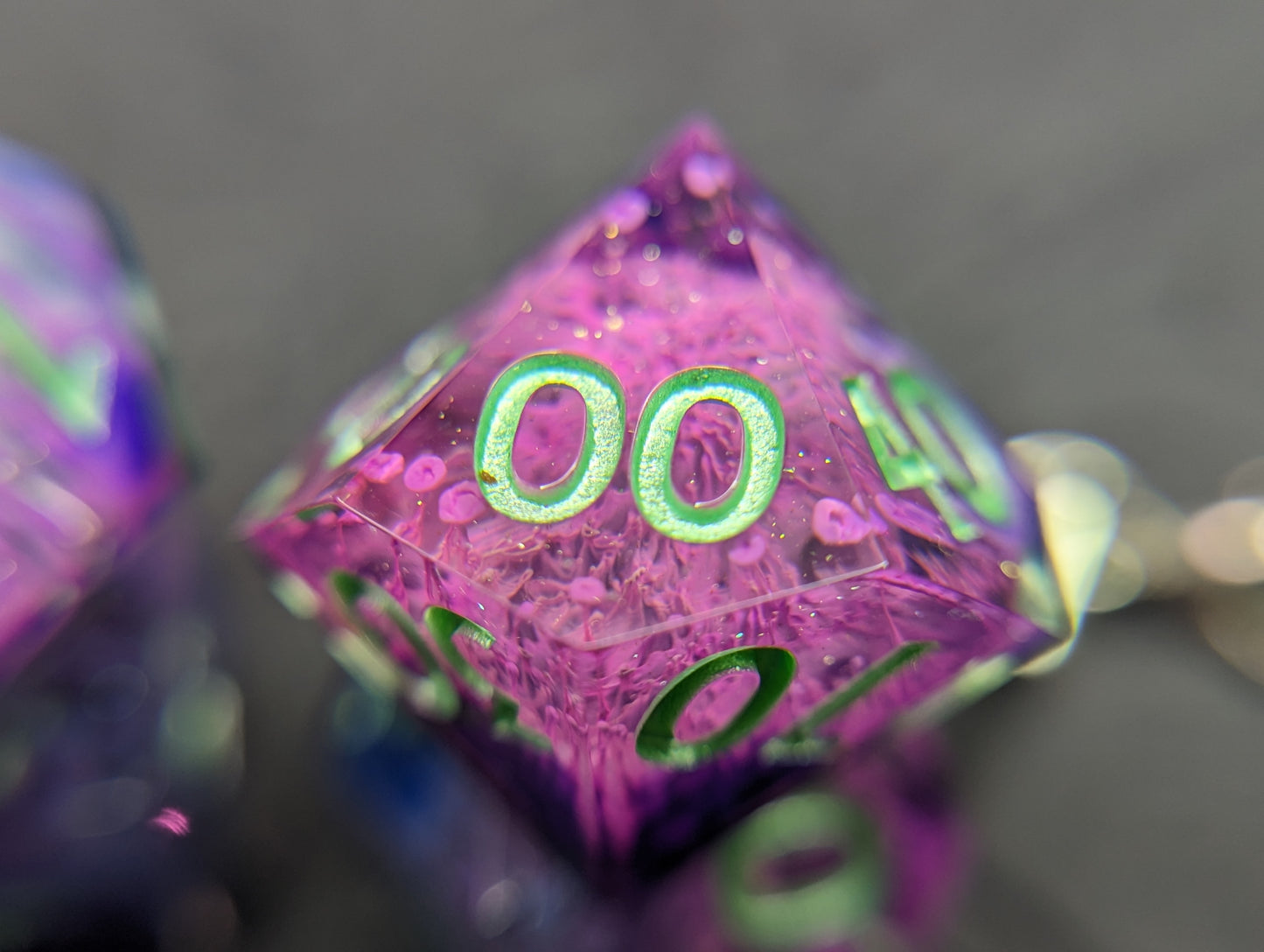 Celestial Wisteria Handmade Dice Set