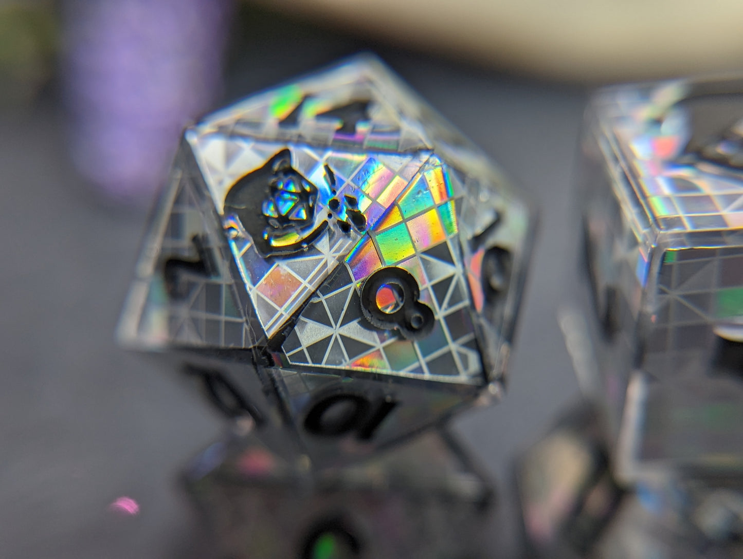 Disco Dungeon Handmade Dice Set