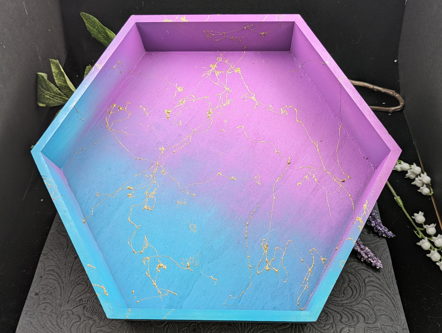Wood Dice Tray