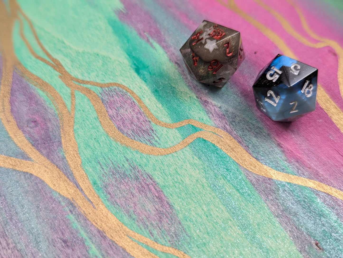Wood Dice Tray