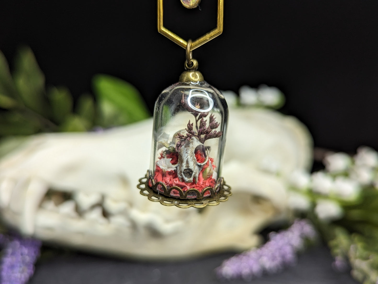 Beautiful Decay Terrarium Necklace