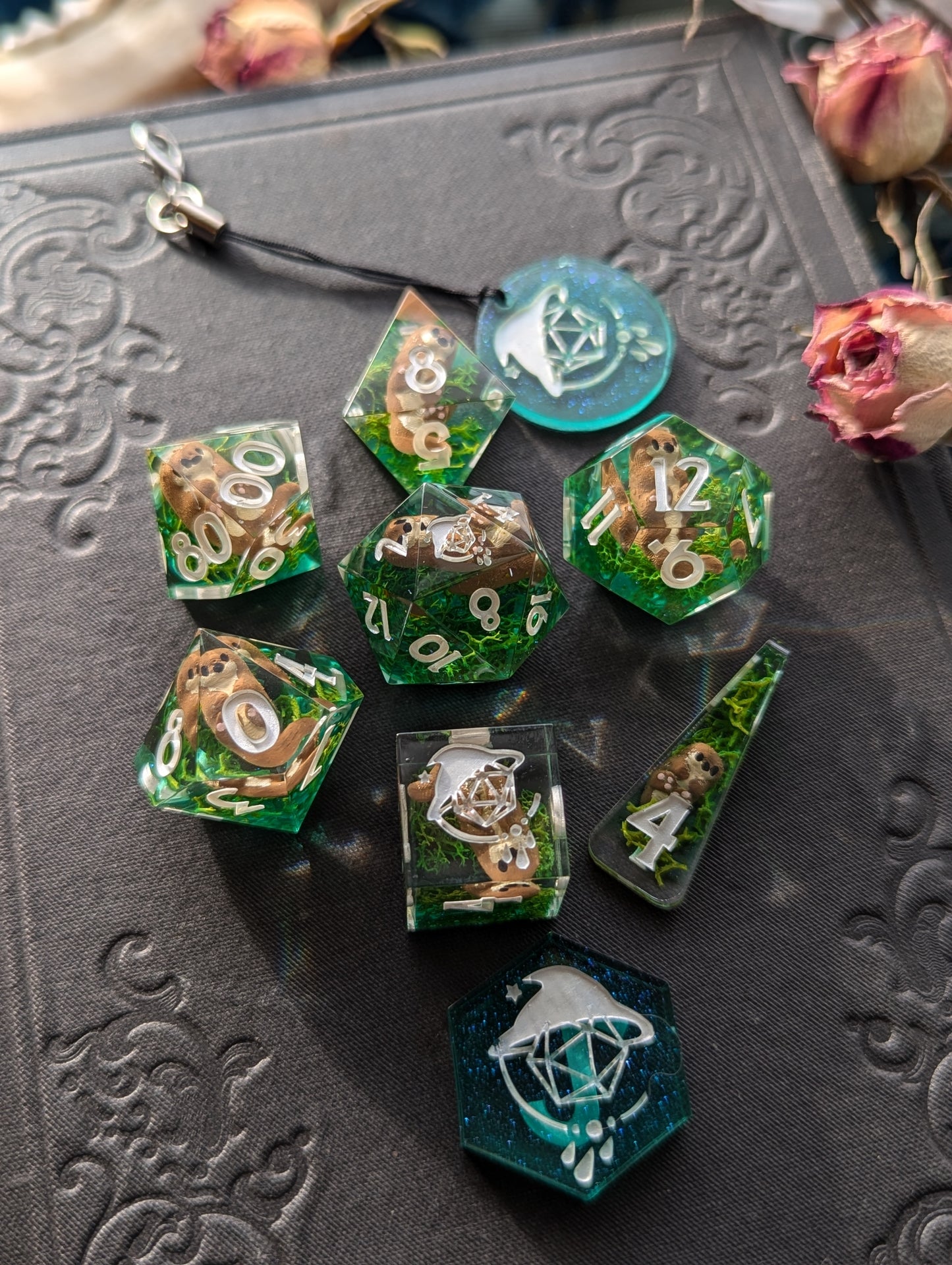 River Awwtters Handmade Dice Set