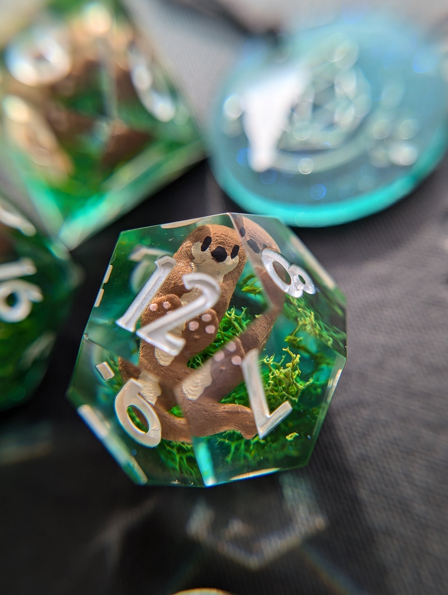 River Awwtters Handmade Dice Set