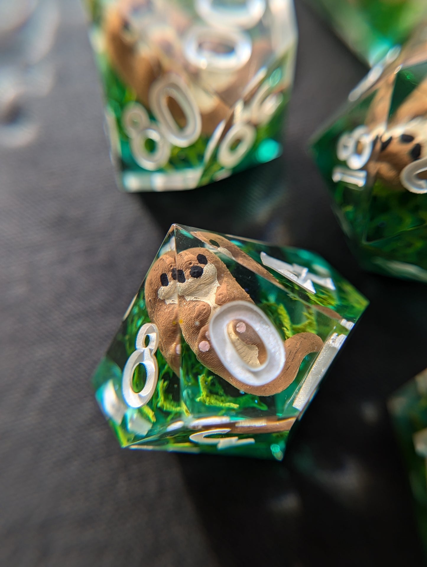 River Awwtters Handmade Dice Set