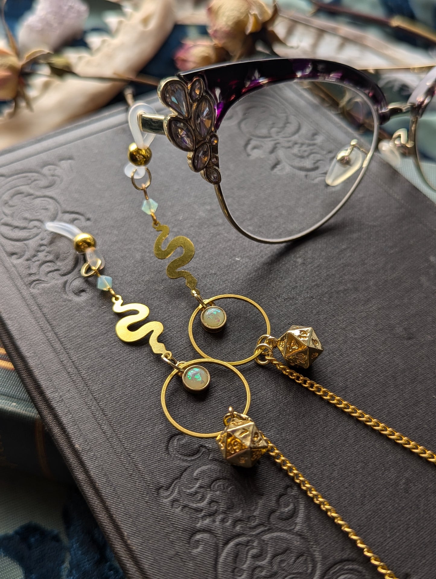 Serpent of Fate Eyeglasses Chain