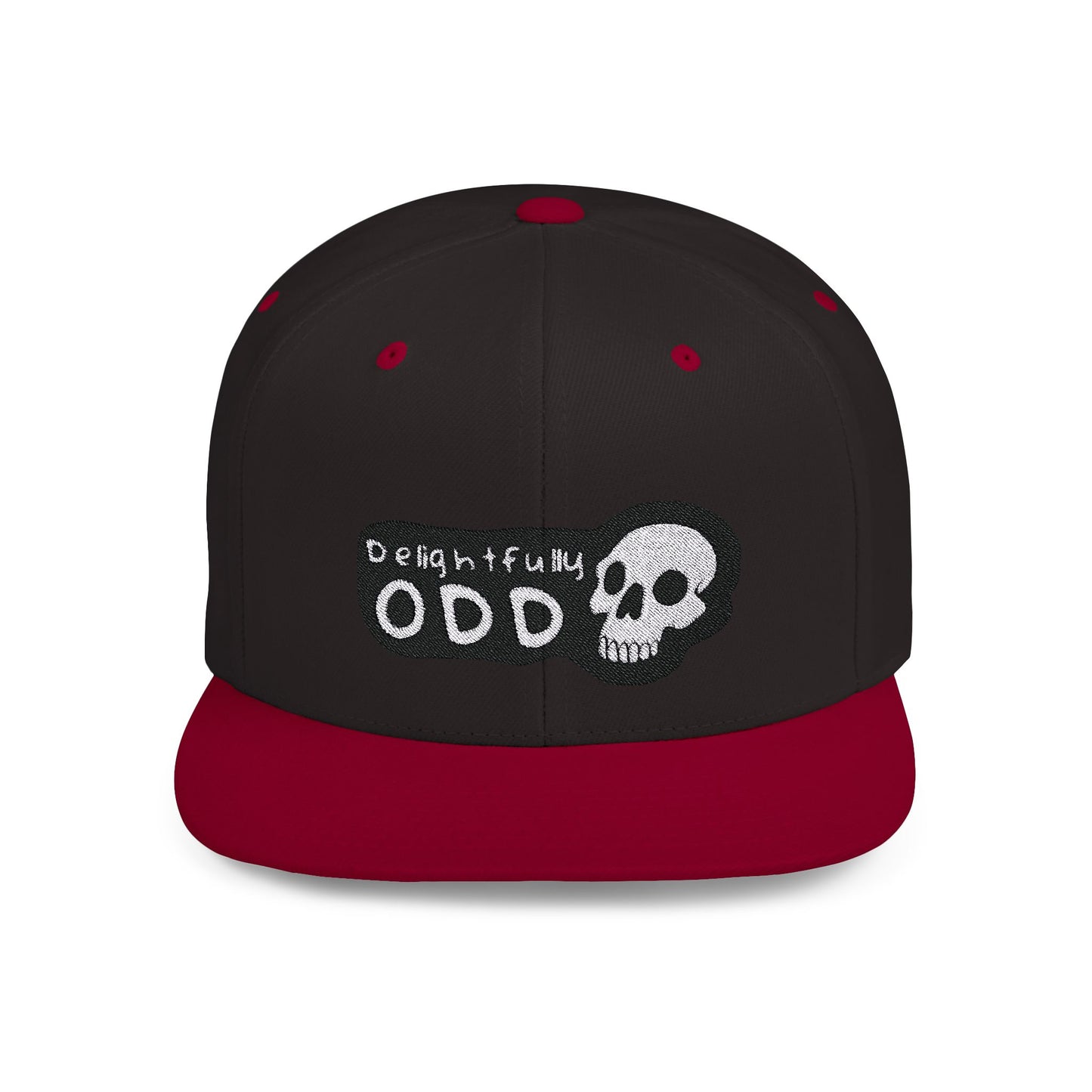 Delightfully Odd Flat Bill Snapback