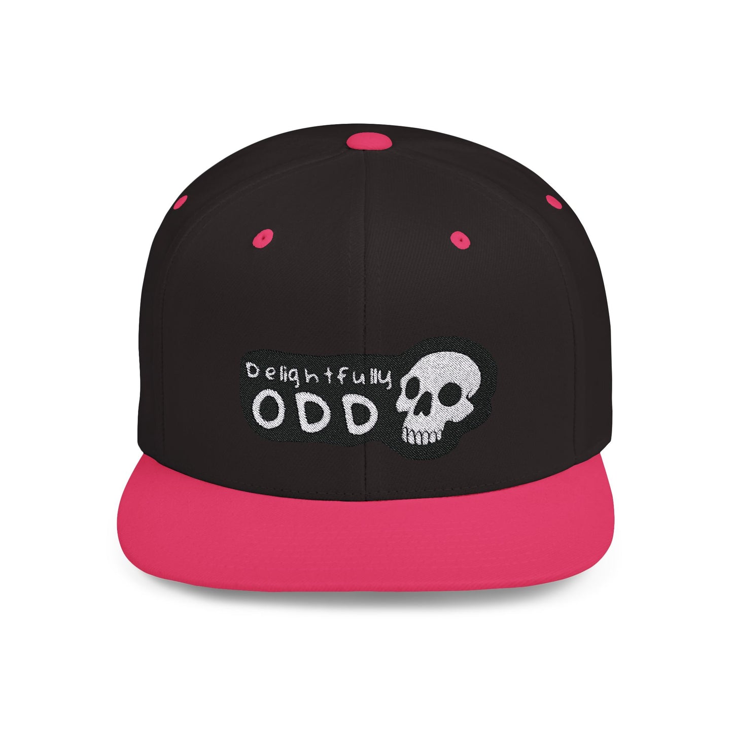 Delightfully Odd Flat Bill Snapback