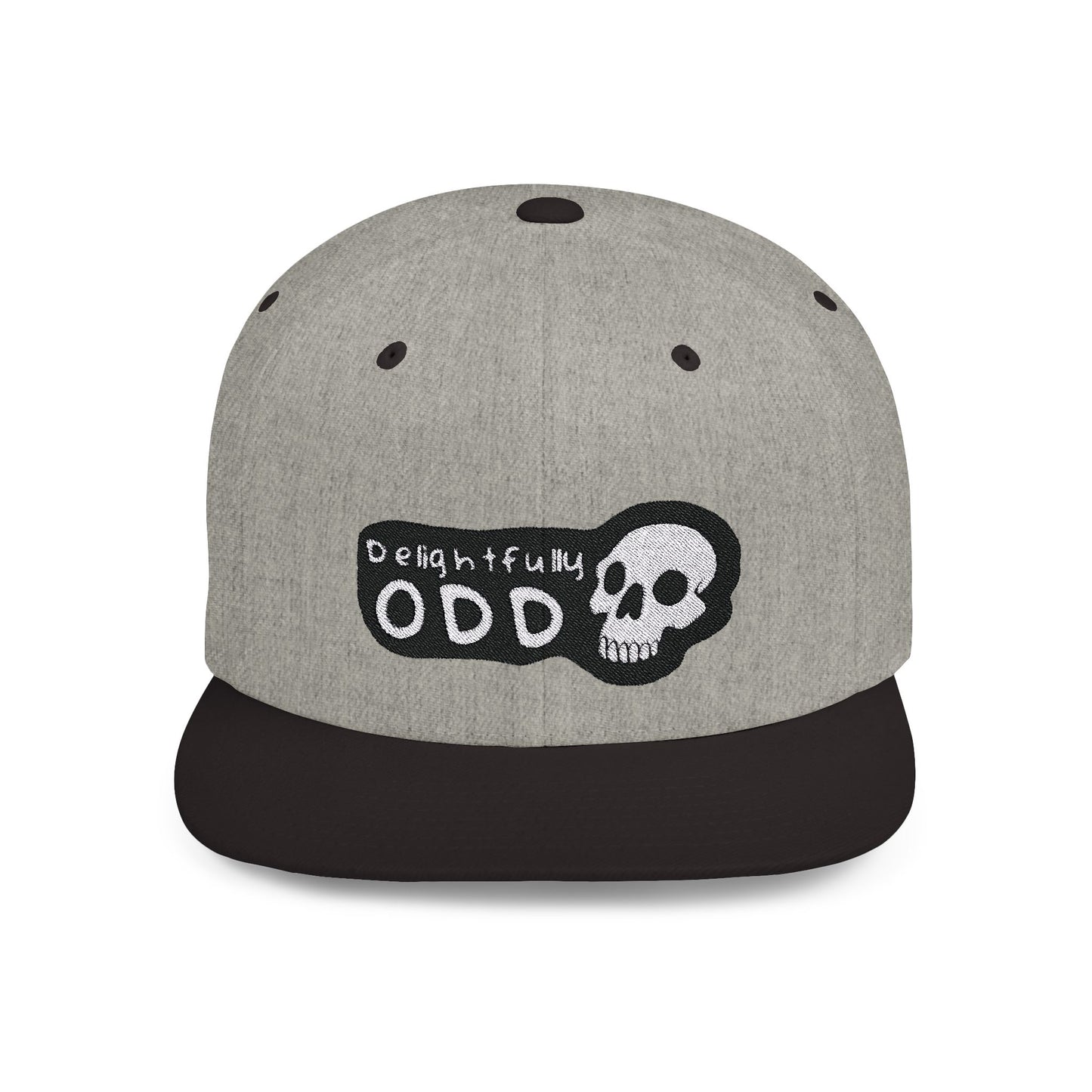 Delightfully Odd Flat Bill Snapback