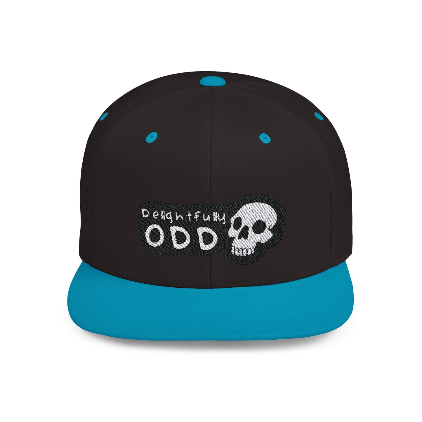 Delightfully Odd Flat Bill Snapback