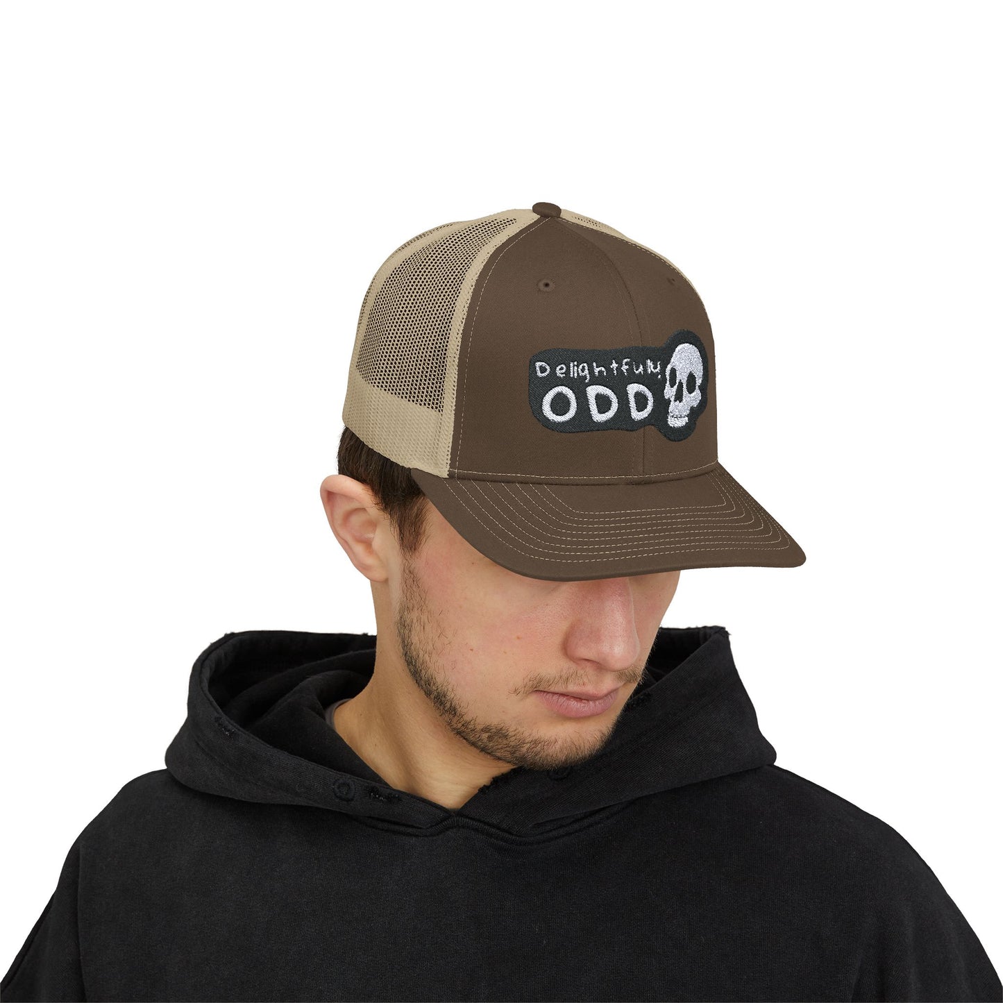 Delightfully Odd Snapback Trucker Cap