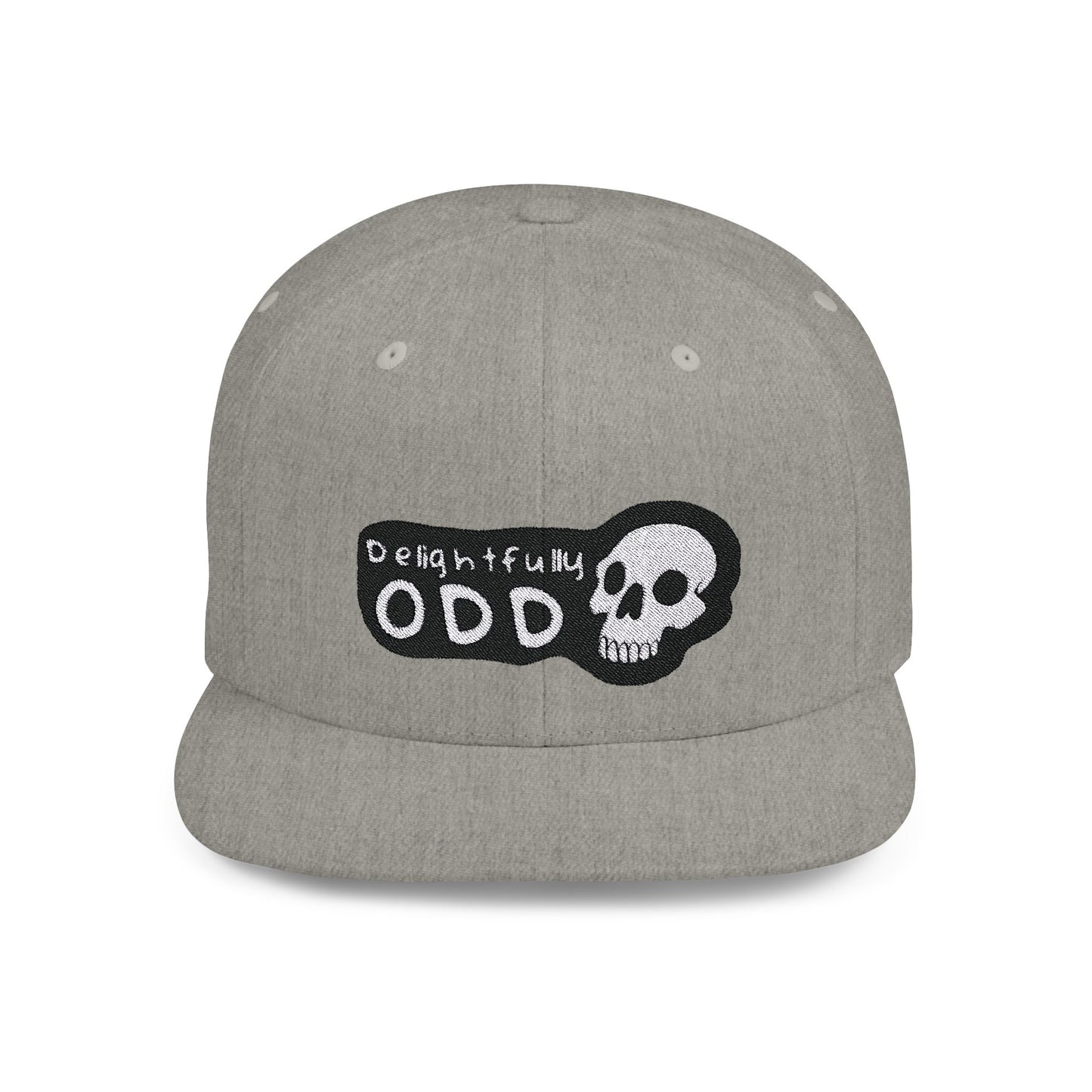 Delightfully Odd Flat Bill Snapback