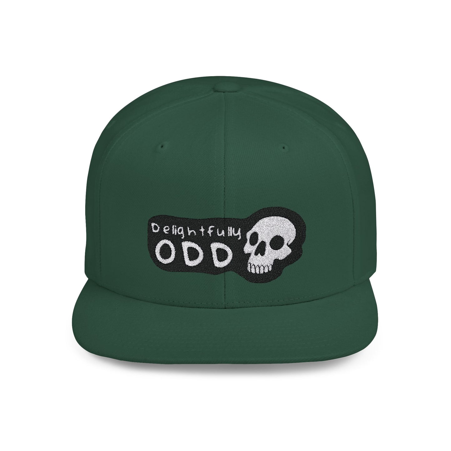 Delightfully Odd Flat Bill Snapback