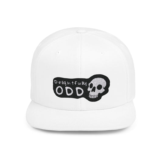 Delightfully Odd Flat Bill Snapback