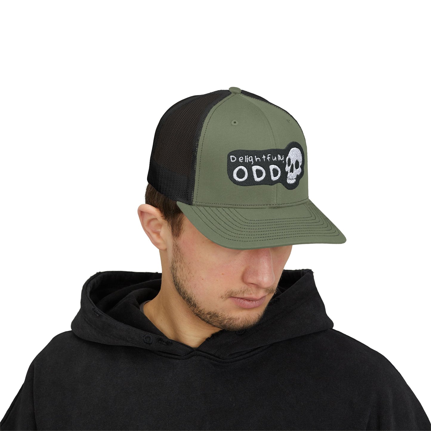 Delightfully Odd Snapback Trucker Cap