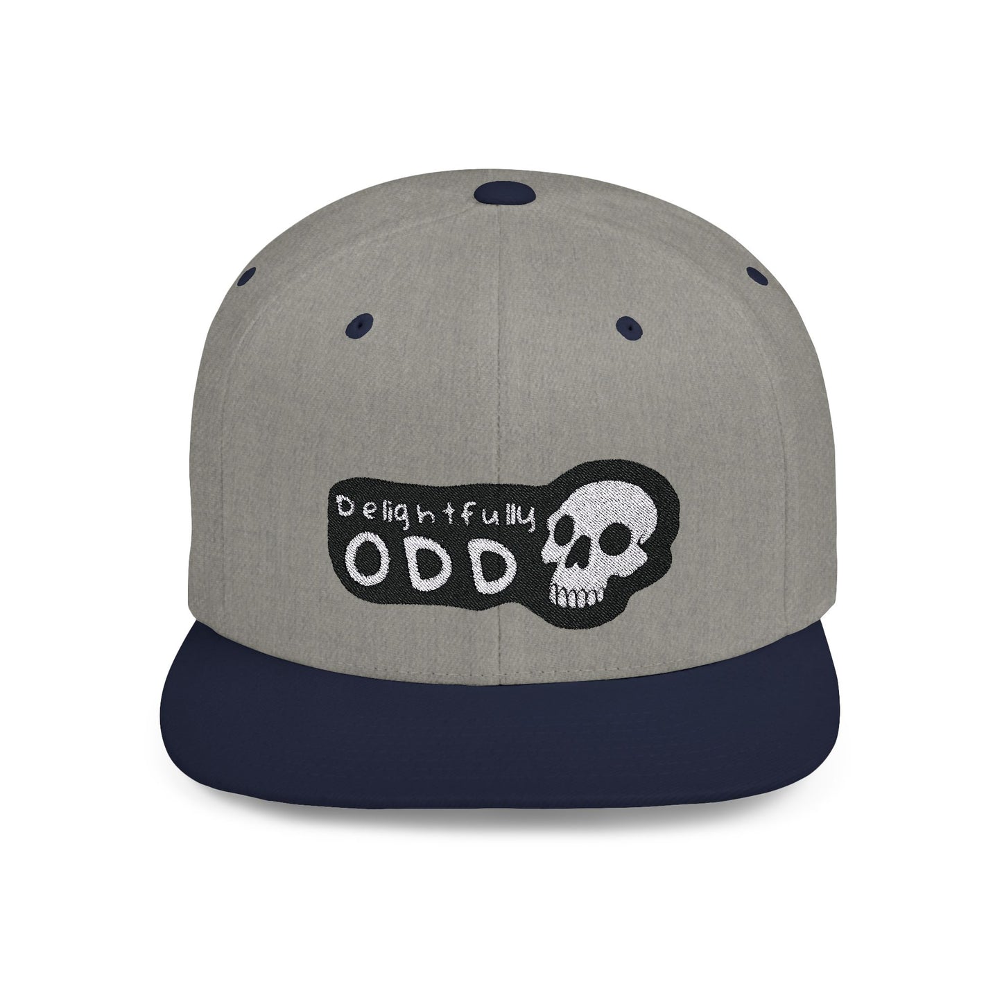 Delightfully Odd Flat Bill Snapback