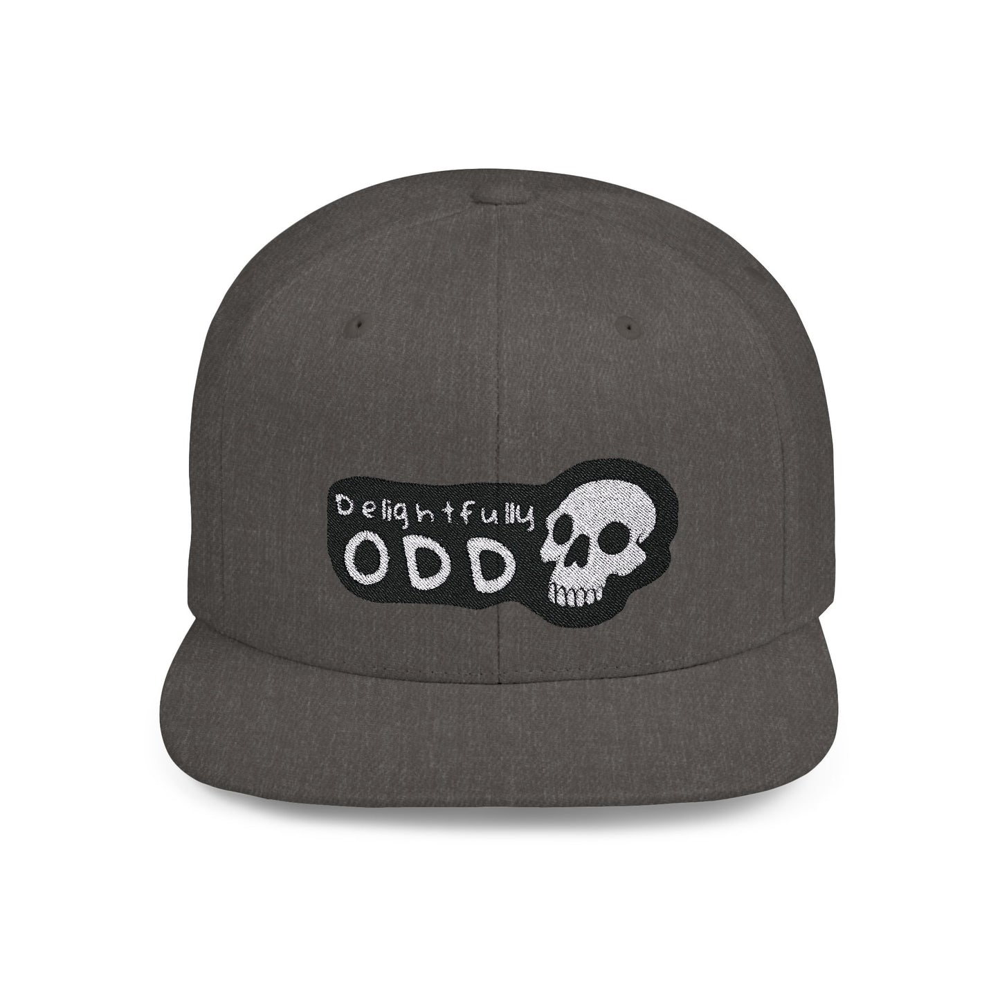 Delightfully Odd Flat Bill Snapback