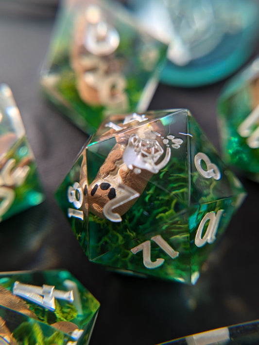 River Awwtters Handmade Dice Set