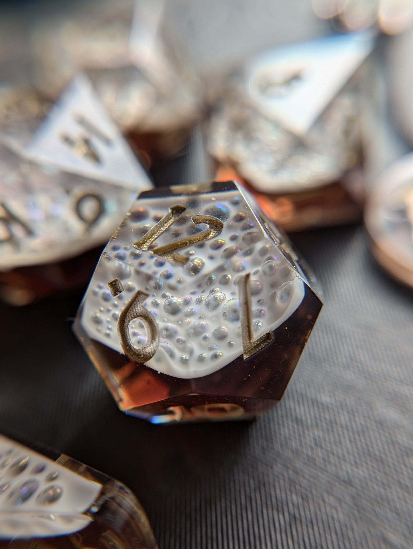 Dwarven Stout Handmade Dice Set