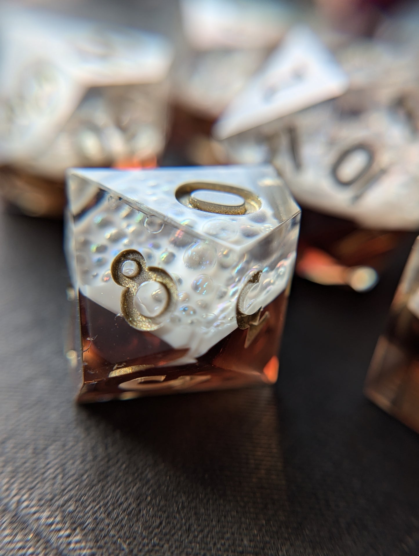 Dwarven Stout Handmade Dice Set