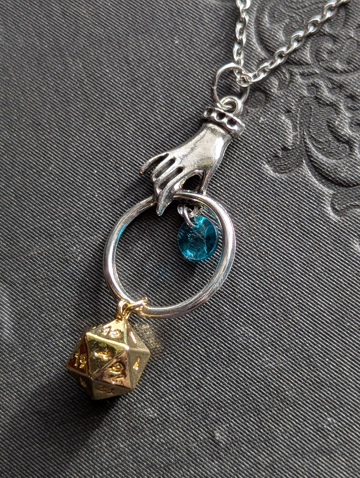 Fate Touched d20 Necklace