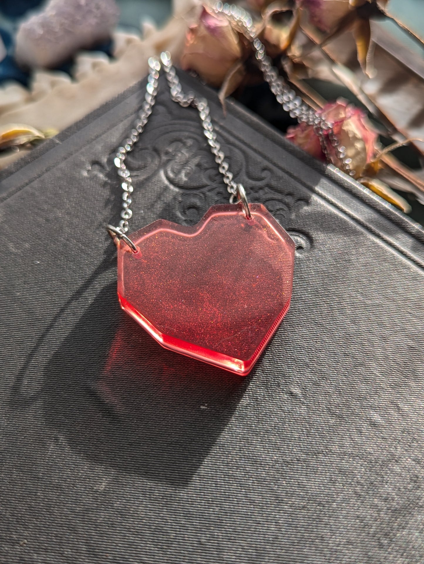 8-Bit Heart Pendant