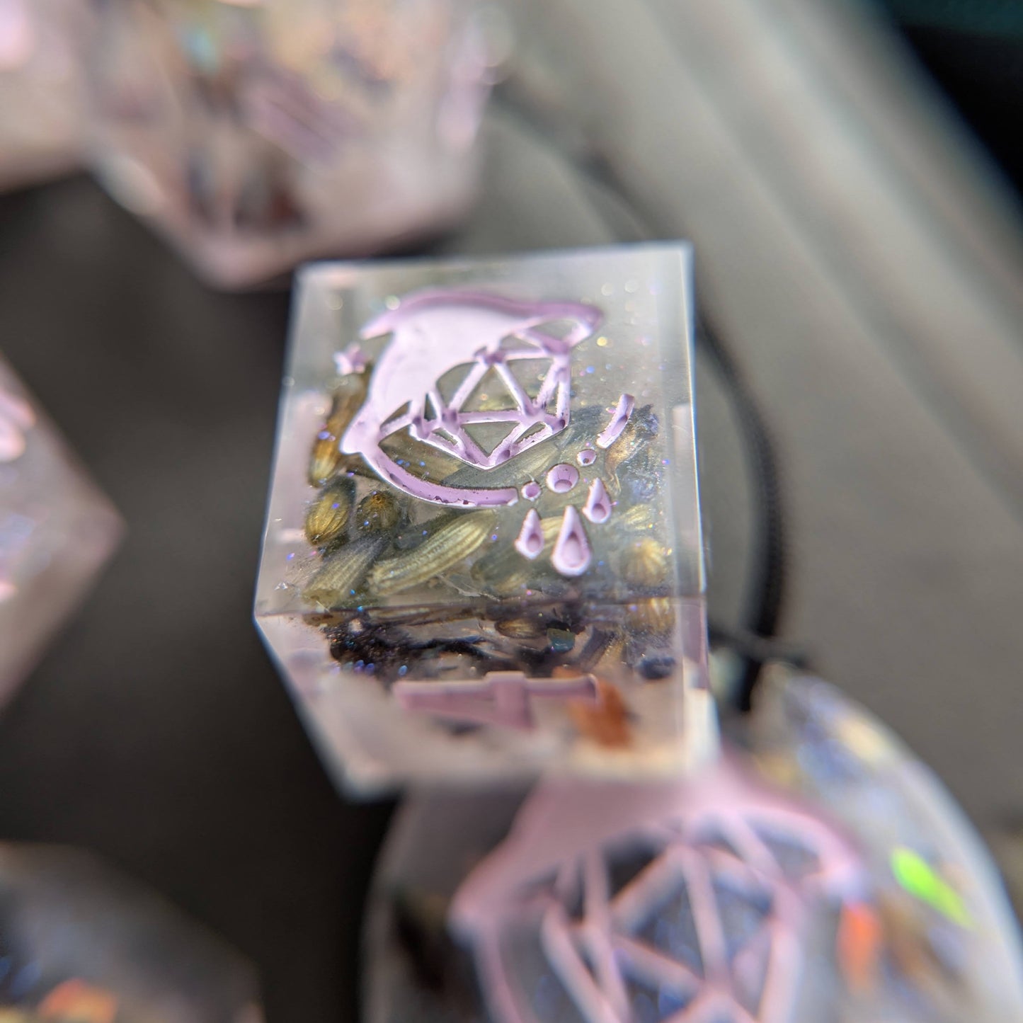 Lavender Earl Grey Tea Handmade Dice