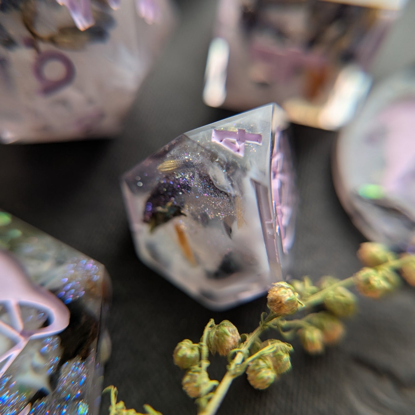 Lavender Earl Grey Tea Handmade Dice
