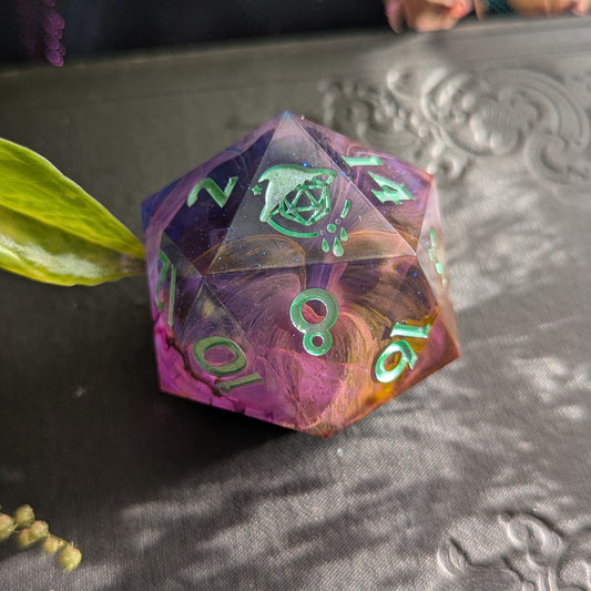 Duskwight - 40mm Chonk d20 Single Dice